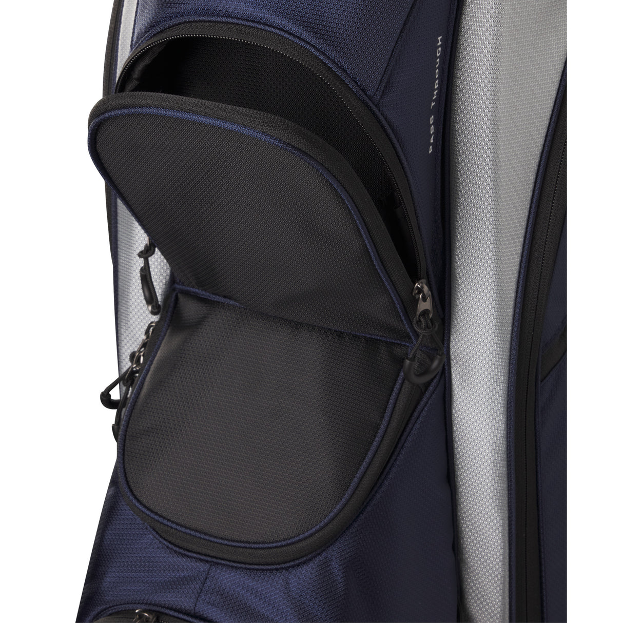 Wilson Feather Cartbag, Navy / Schwarz / Grau - Golflaedchen.de