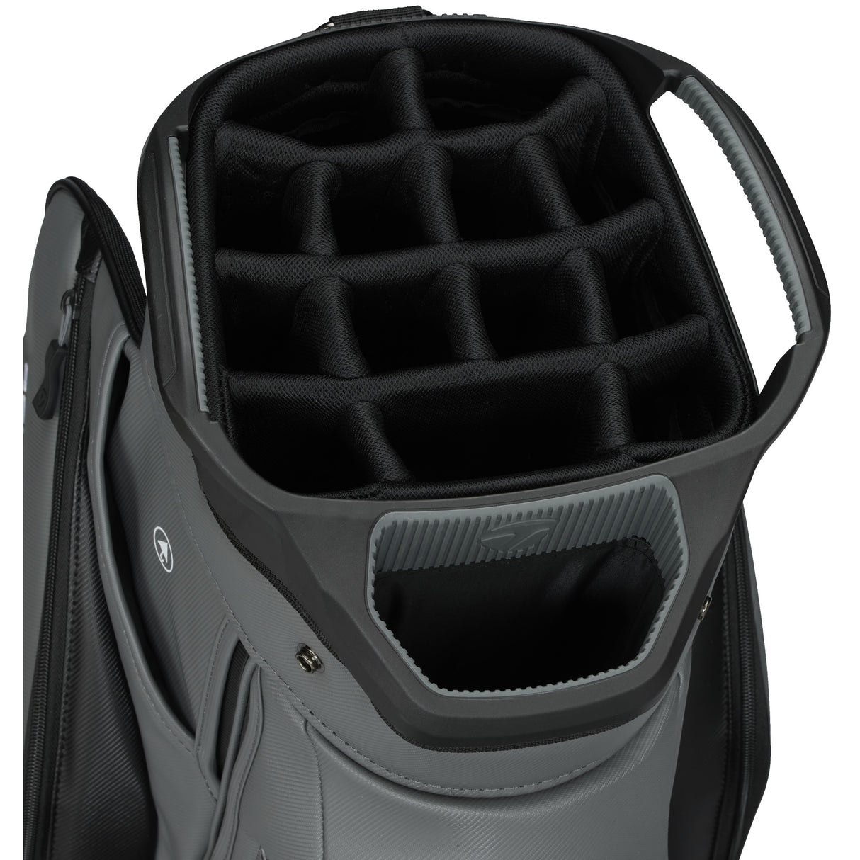 Taylor Made 2026 Deluxe Cartbag, Schwarz / Grau - Golflaedchen.de