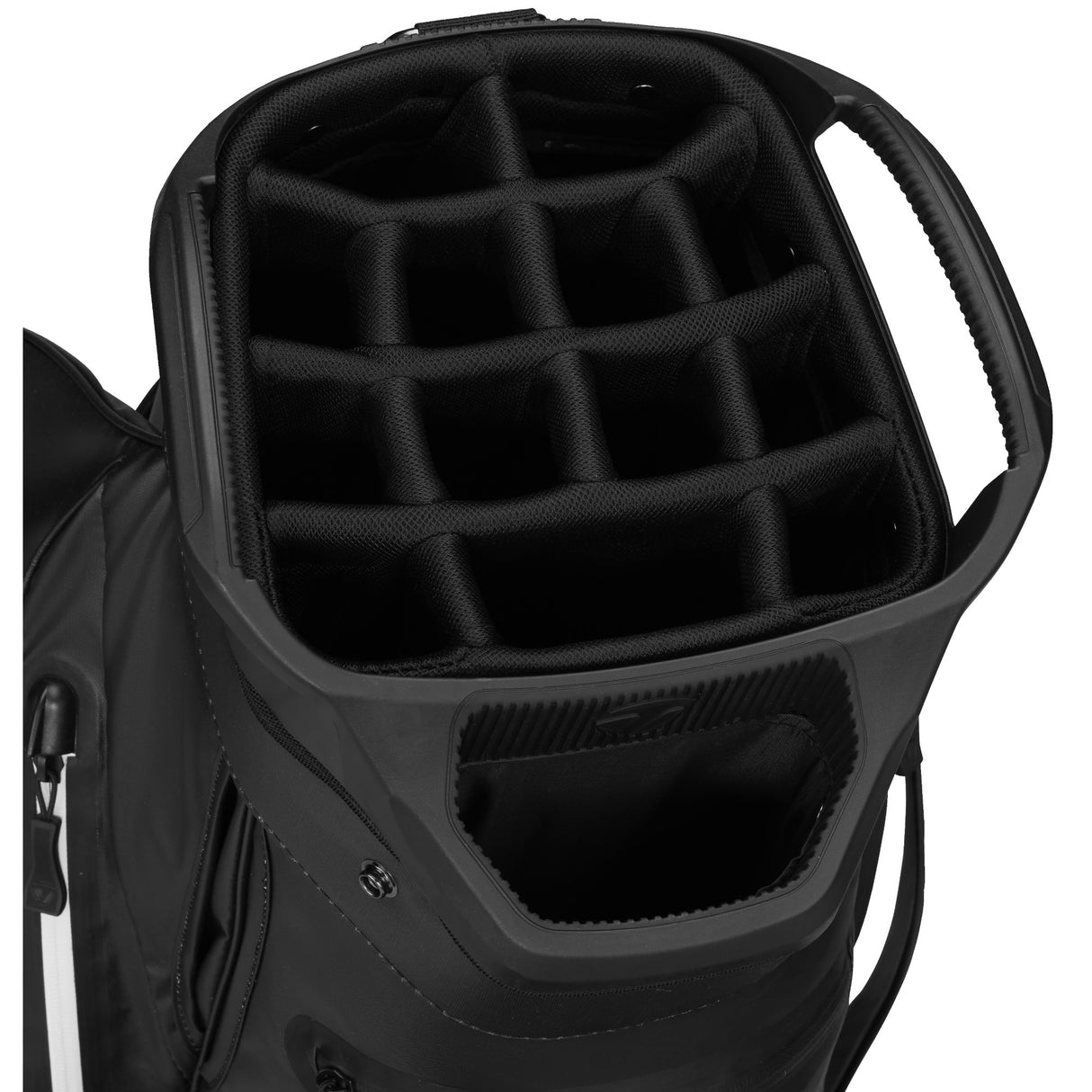 Taylor Made 2026 Storm Dry Waterproof Cartbag, Schwarz / Weiß gemustert - Golflaedchen.de