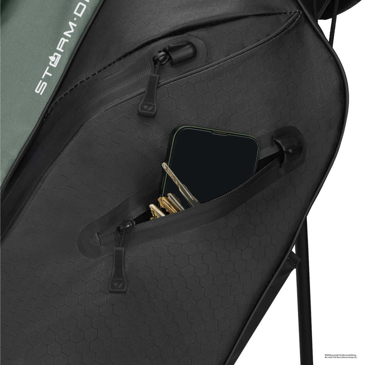 Taylor Made 2026 Storm Dry Waterproof Standbag, Black / Dark Sage - Golflaedchen.de