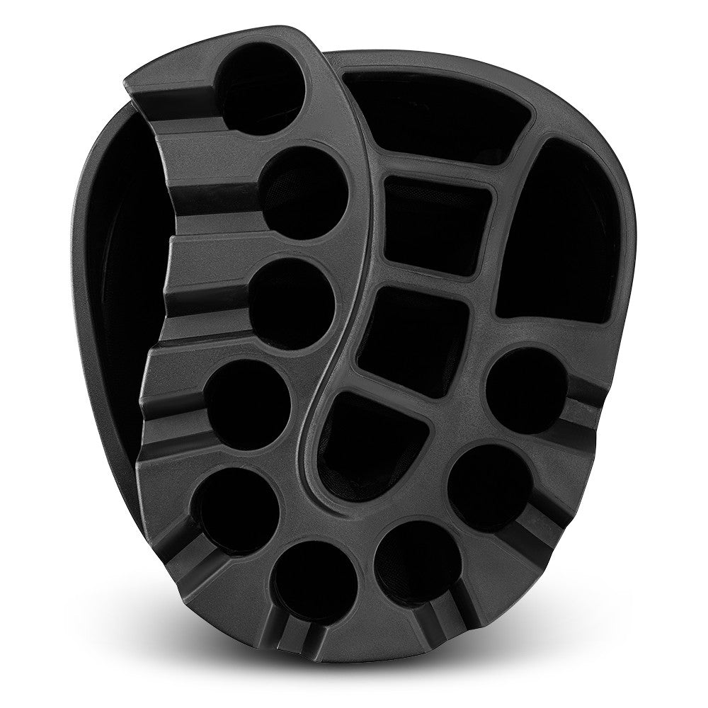 Big Max Aqua Silencio 4 Waterproof Cartbag, Weiß / Schwarz / Rot - Golflaedchen.de