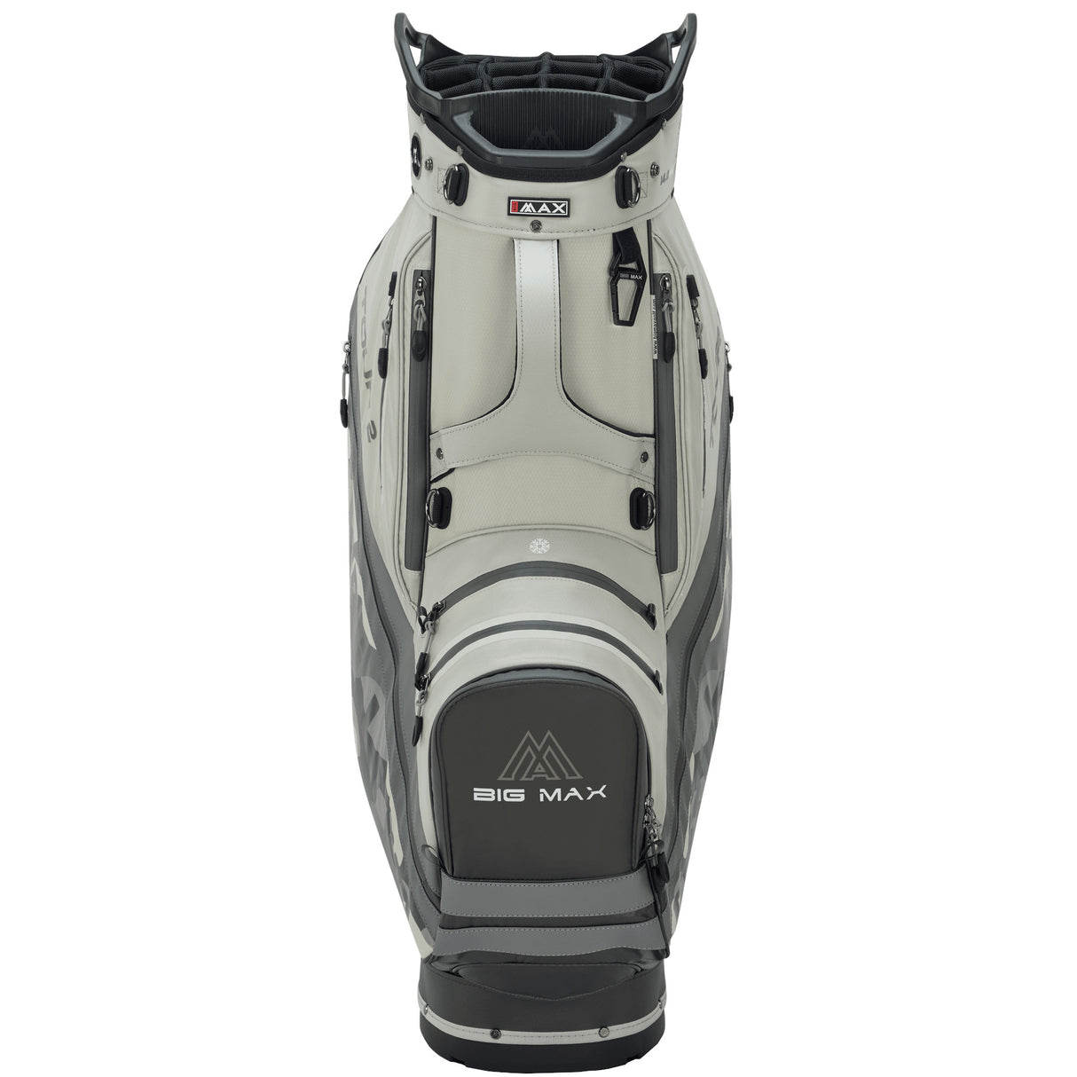 Big Max Dri Lite Tour 2 Waterproof Cartbag, Grau / Camouflage - Golflaedchen.de