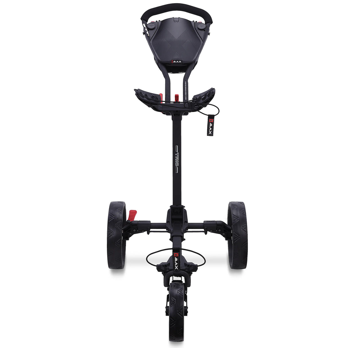 Big Max Blade Trio 3 - Rad Golftrolley, Weiß - Golflaedchen.de