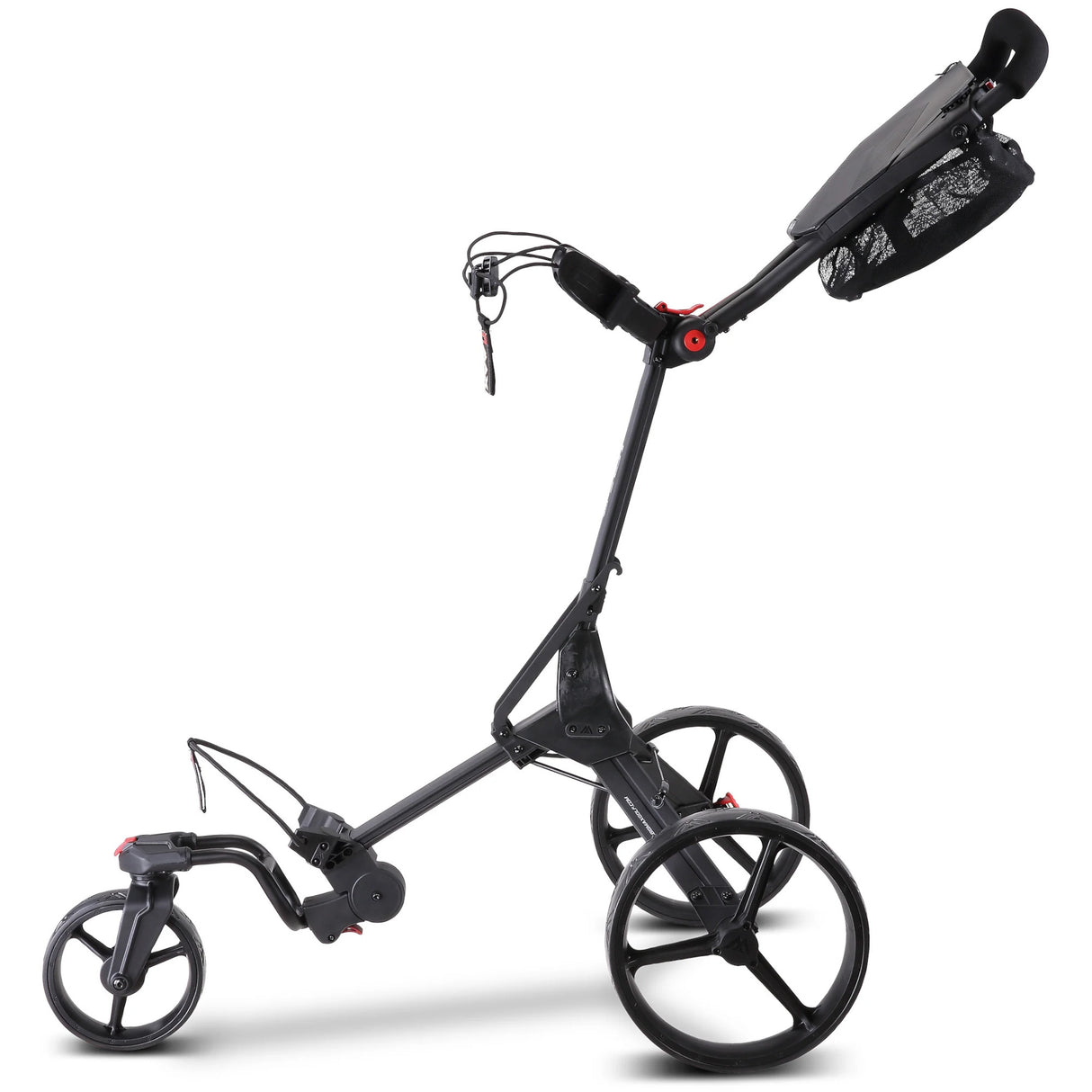 Big Max IQ2 360 3 - Rad Golftrolley, Schwarz - Golflaedchen.de