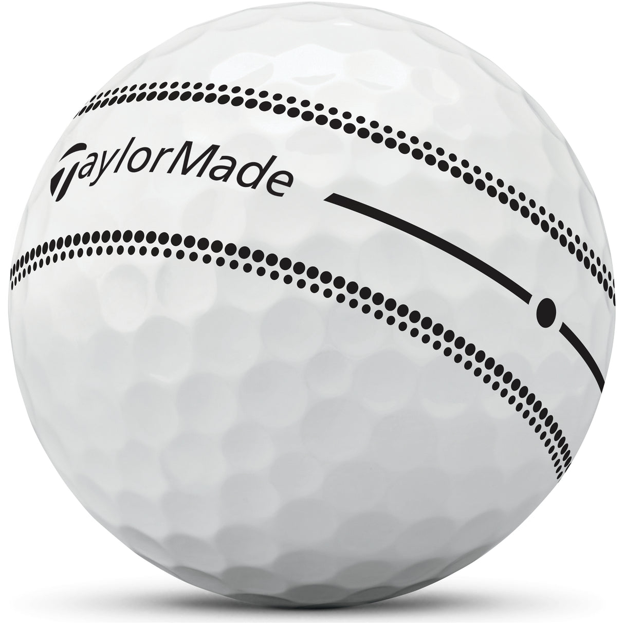 Taylor Made 2026 TP5 Stripe Golfbälle, Weiß, 12 Stück - Golflaedchen.de