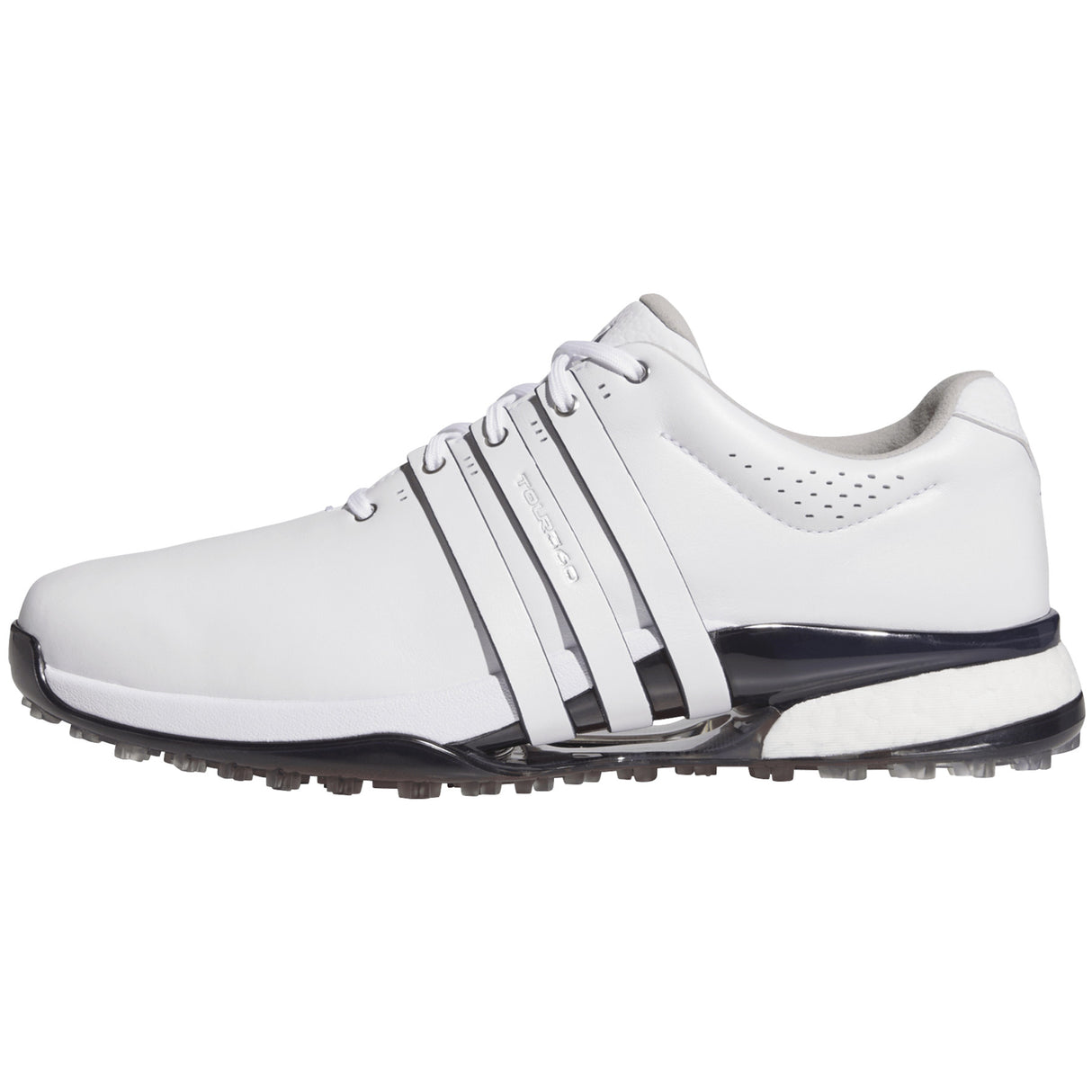 Adidas Tour 360 SL Herren Golfschuhe 2026, Weiß / Navy - Golflaedchen.de
