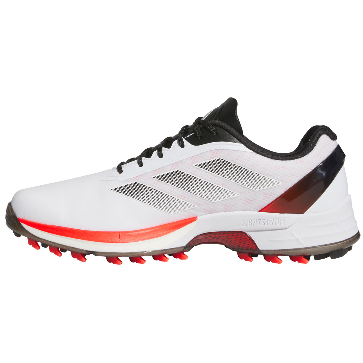 Adidas Adizero ZG 2026 Herren Golfschuhe, Weiß / Schwarz / Rot - Golflaedchen.de