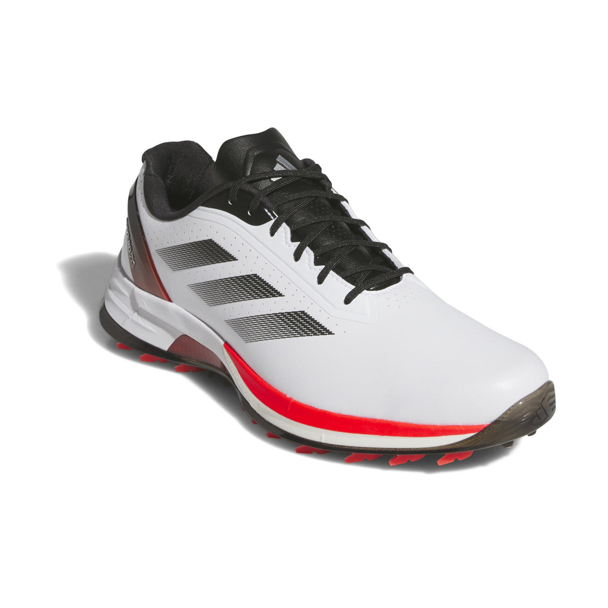 Adidas Adizero ZG 2026 Herren Golfschuhe, Weiß / Schwarz / Rot - Golflaedchen.de