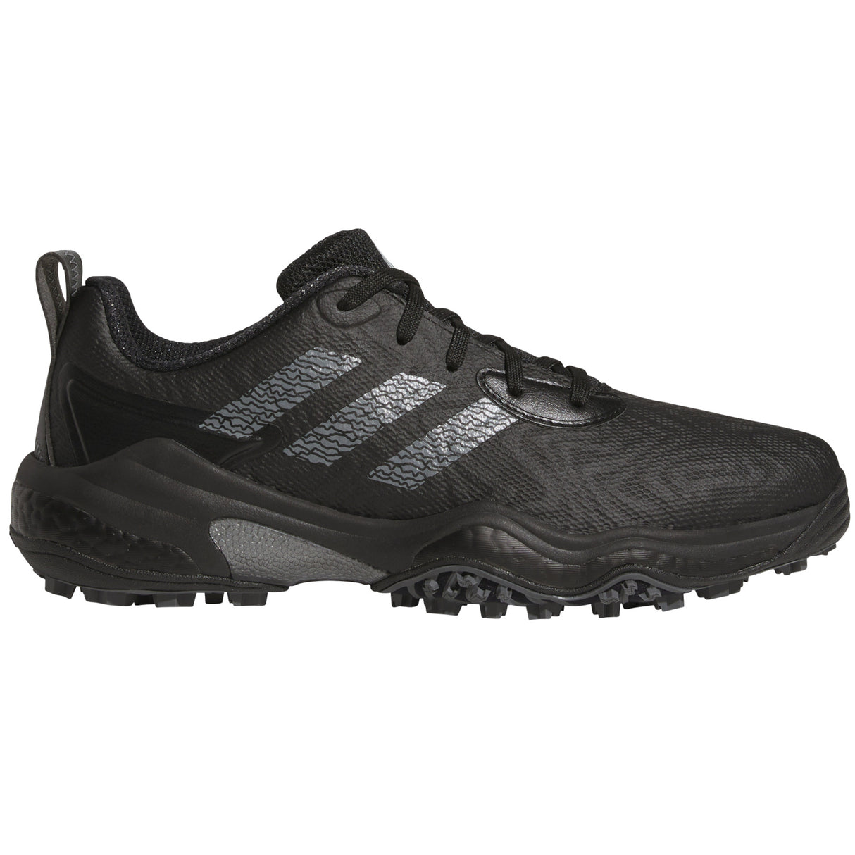 Adidas CodeChaos Herren Golfschuhe, Schwarz / Metallgrau - Golflaedchen.de