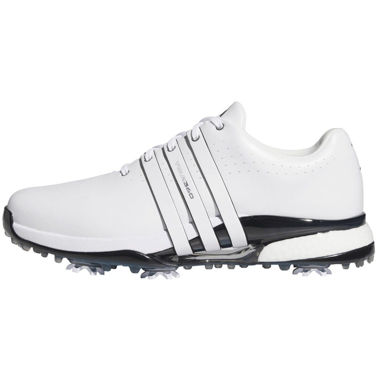 Adidas Tour 360 Herren Golfschuhe 2026, Weiß / Schwarz - Golflaedchen.de
