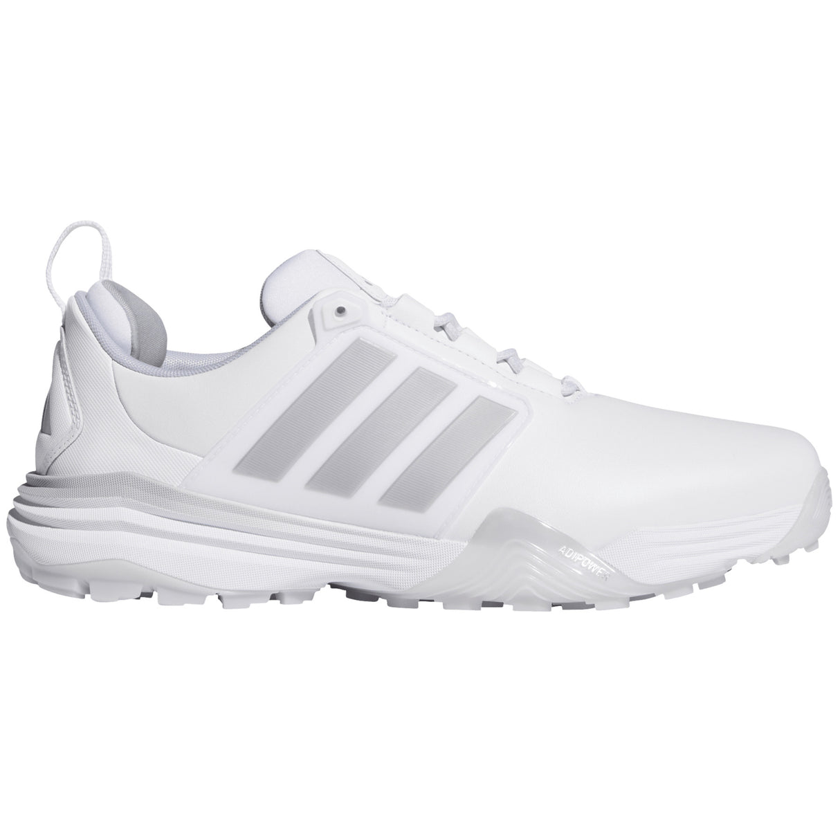 Adidas Adipower SL Herren Golfschuhe, Weiß / Silbergrau - Golflaedchen.de