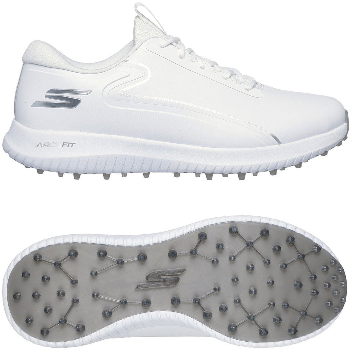 Skechers Max 3 Herren Golfschuhe, Weiß - Golflaedchen.de