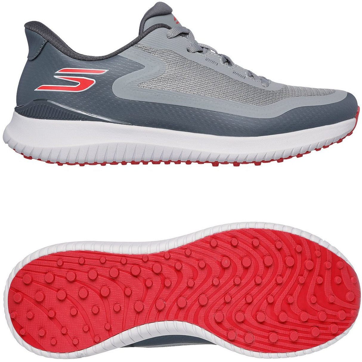 Skechers 2026 Flight Herren Golfschuhe, Grau - Golflaedchen.de
