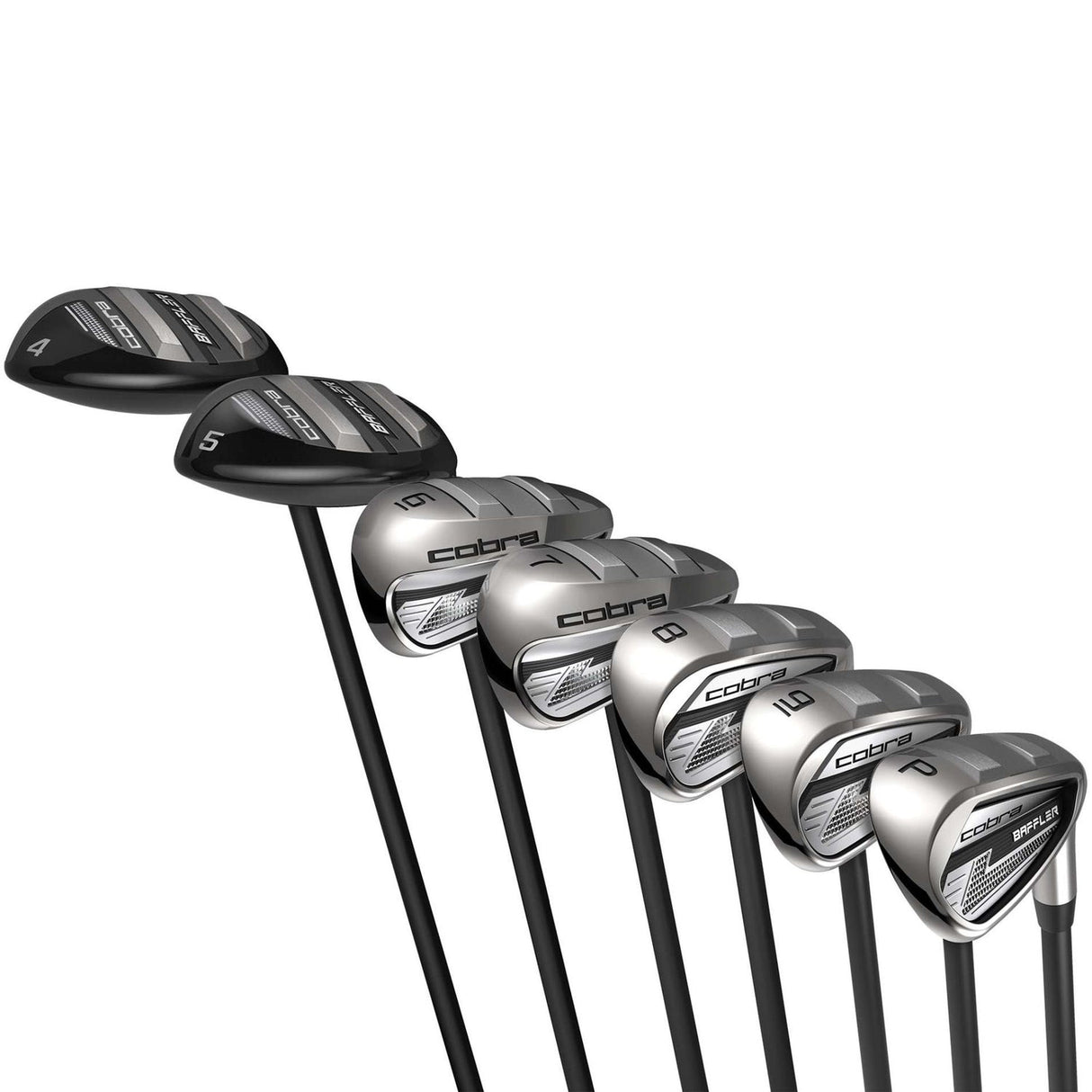 Cobra Baffler Combo Hybrid / Eisenset, Graphitschaft, Herren Linkshand - Golflaedchen.de