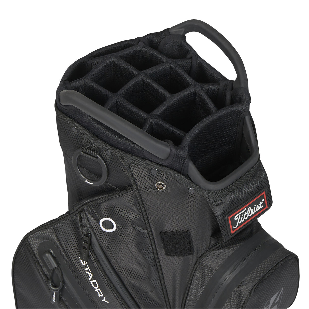 Titleist 2026 Cart 14 StaDry Waterproof Cartbag, Schwarz - Golflaedchen.de