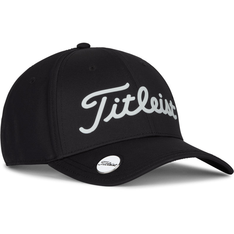 Titleist Players Performance Ball Marker Cap, Schwarz / Weiß - Golflaedchen.de