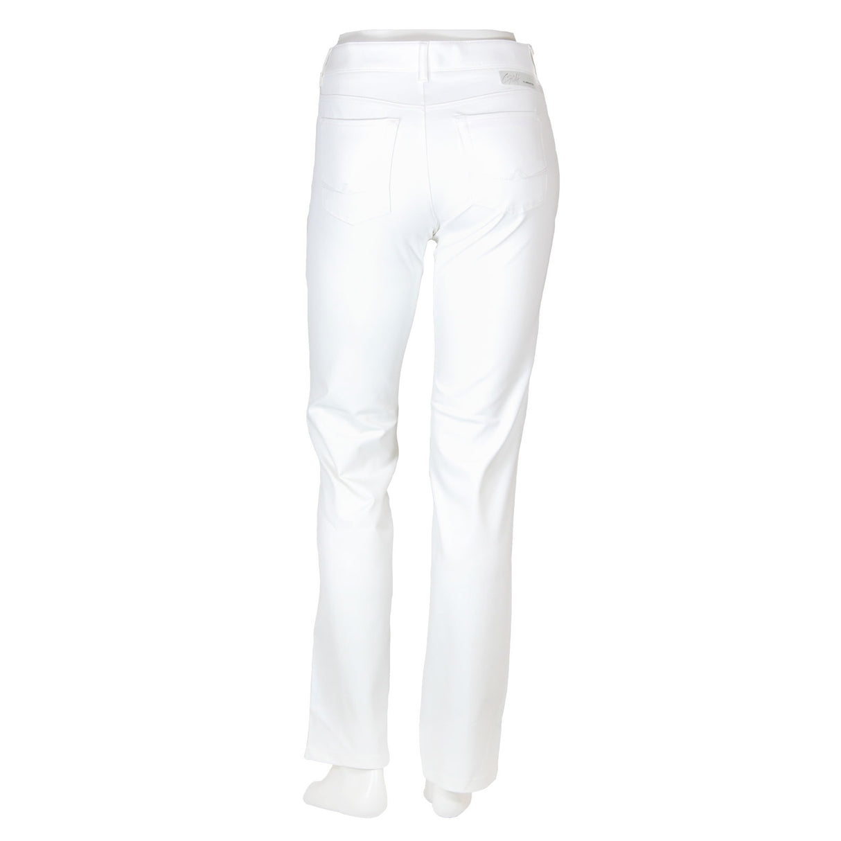 Alberto Golf Anja 3xDry Cooler Damen Golfhose, Weiß - Golflaedchen.de