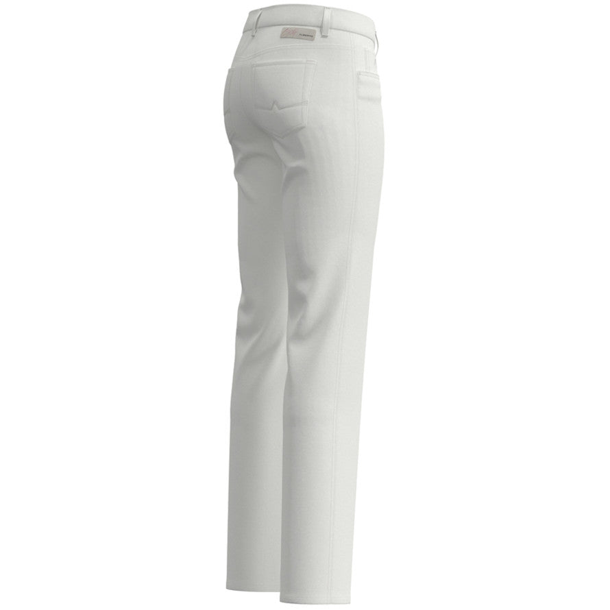 Alberto Anja FX4 Dry Cooler Damen Golfhose, Weiß - Golflaedchen.de