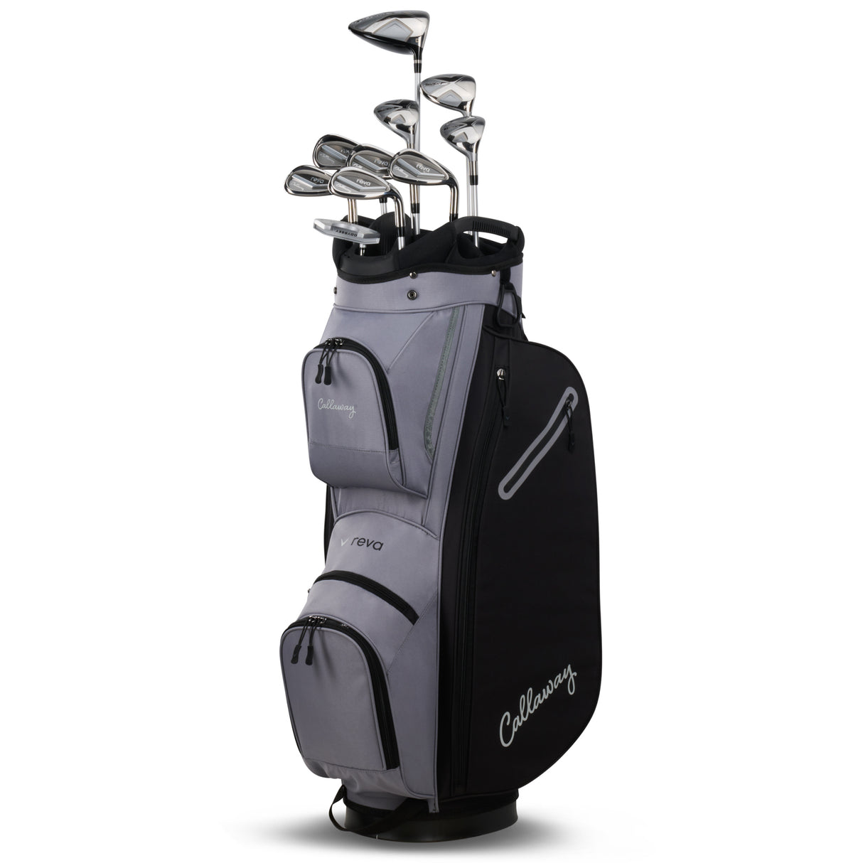 Callaway REVA 2026 Damen Komplettset / Golfset, Schwarz, Linkshand - Golflaedchen.de