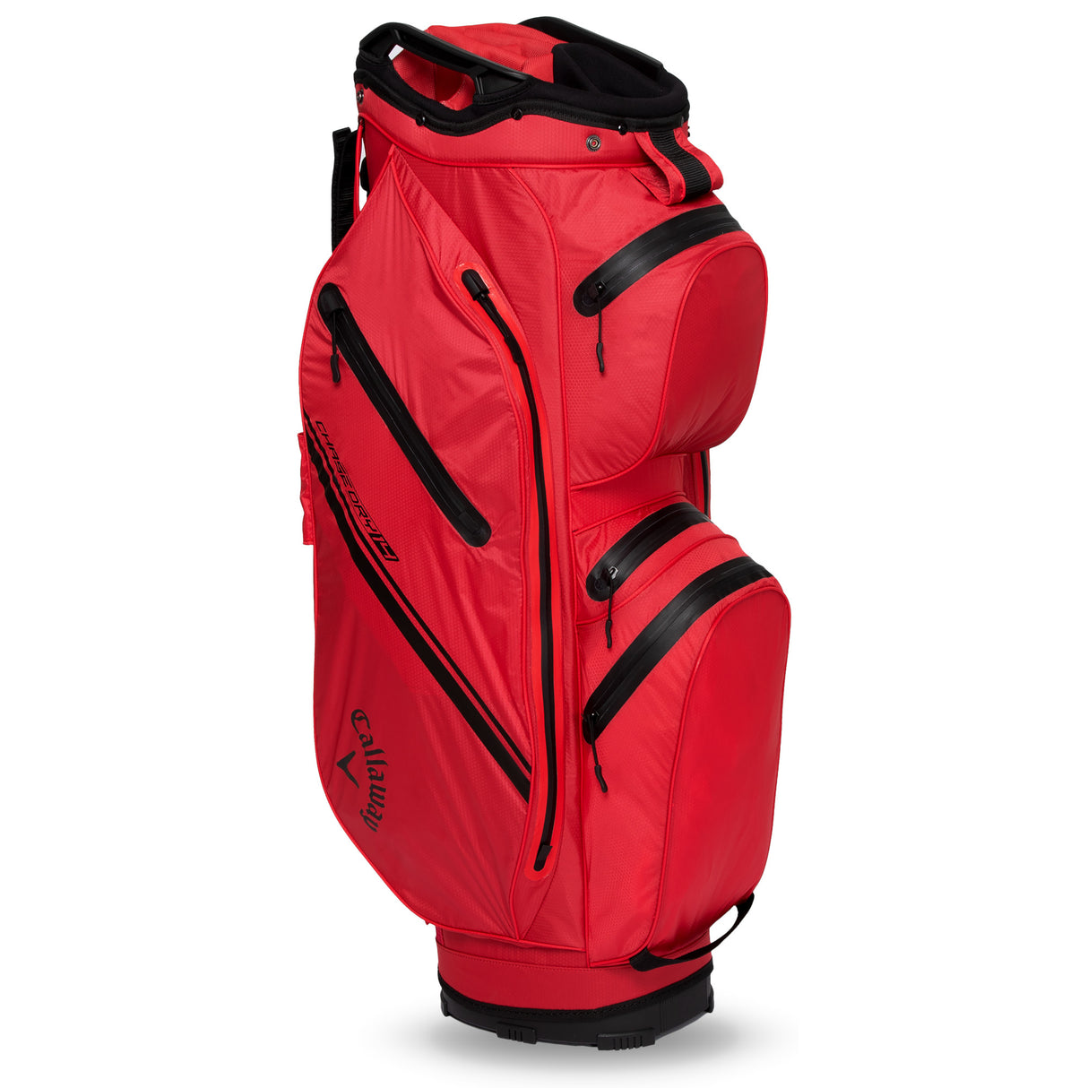 Callaway Chase Dry 14 Waterproof Cartbag, Red / Black - Golflaedchen.de