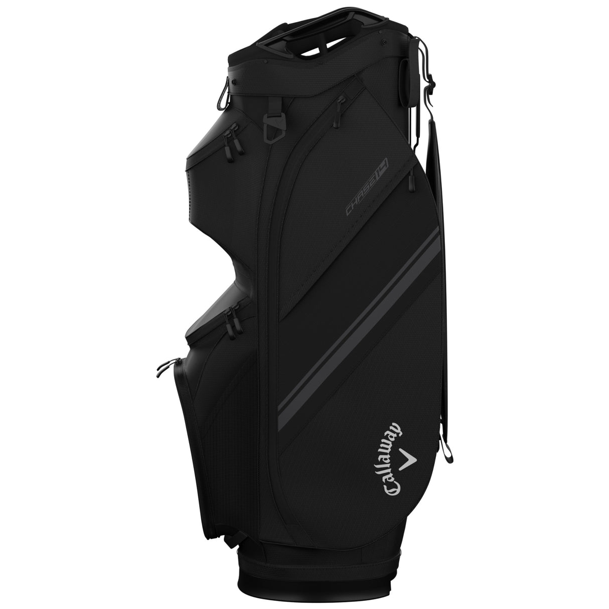 Callaway Chase 14 Cartbag, Black - Golflaedchen.de