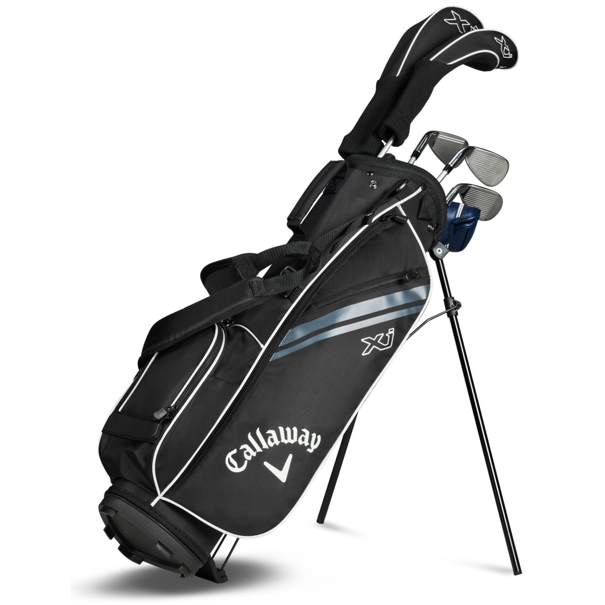 Callaway 2026 Junior Kinder Golfset XJ2 (119 - 134 cm), Farbe Schwarz, Rechtshand - Golflaedchen.de