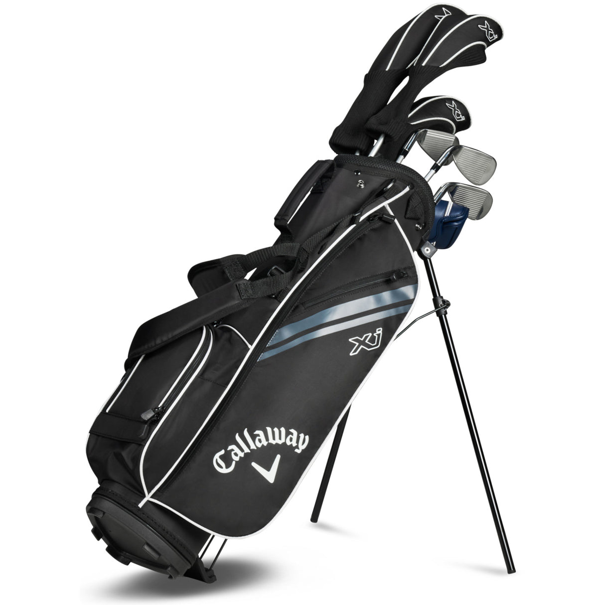 Callaway 2026 Junior Kinder Golfset XJ3 (135 - 155 cm), Farbe Schwarz, Linkshand - Golflaedchen.de