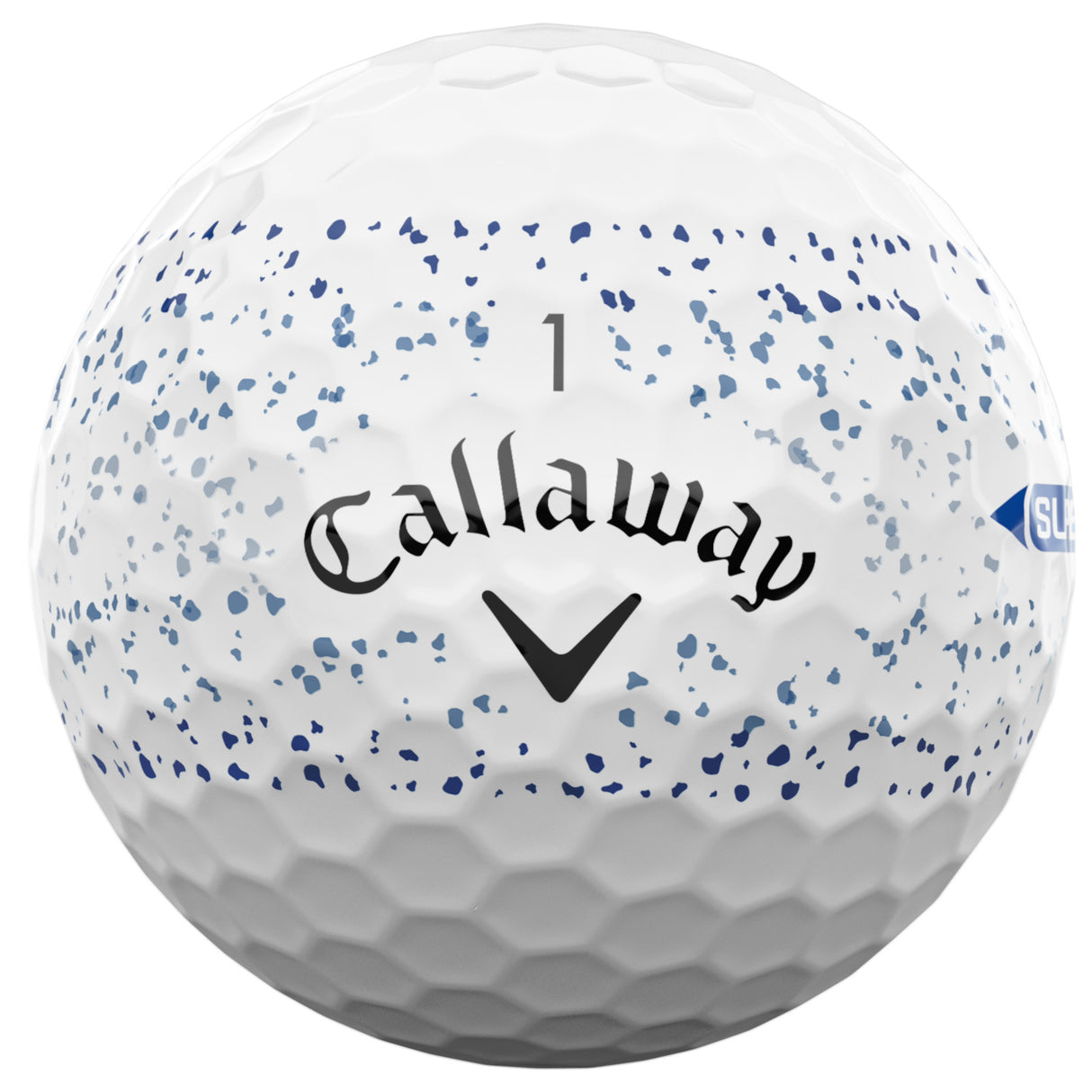Callaway 2026 SuperSoft 360 Splatter Golfbälle, 12 Stück - Golflaedchen.de