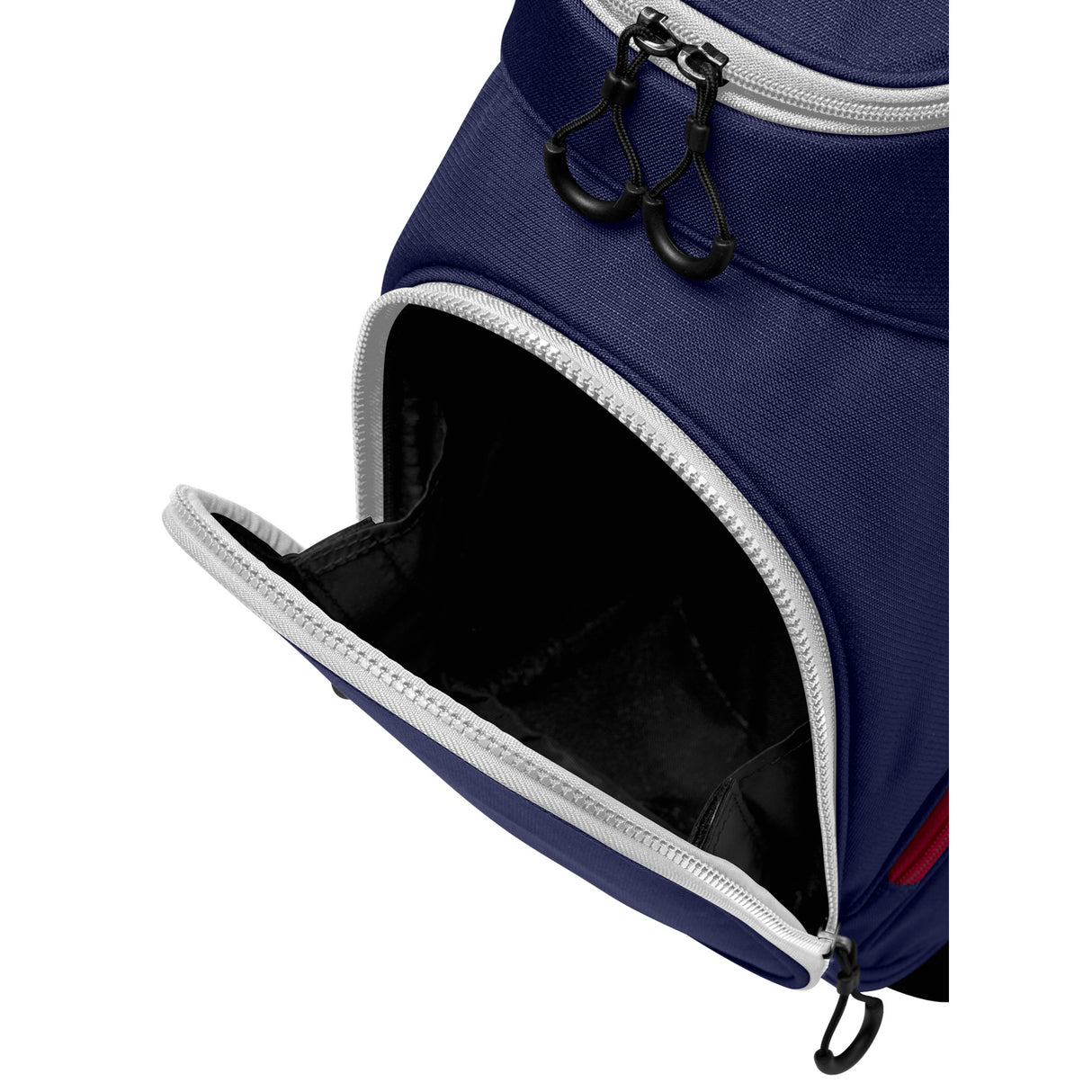 Wilson Staff 2026 I - LOCK 4 Cartbag, Navy / Weiß / Rot - Golflaedchen.de