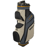 Wilson 2026 I - LOCK Dry 4 Waterproof Cartbag, Grau / Orange - Golflaedchen.de