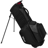 Wilson Feather Standbag, Schwarz / Grau / Rot - Golflaedchen.de