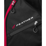 Wilson Feather Standbag, Schwarz / Grau / Rot - Golflaedchen.de