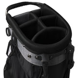 Wilson Feather Standbag, Schwarz / Grau / Weiß - Golflaedchen.de
