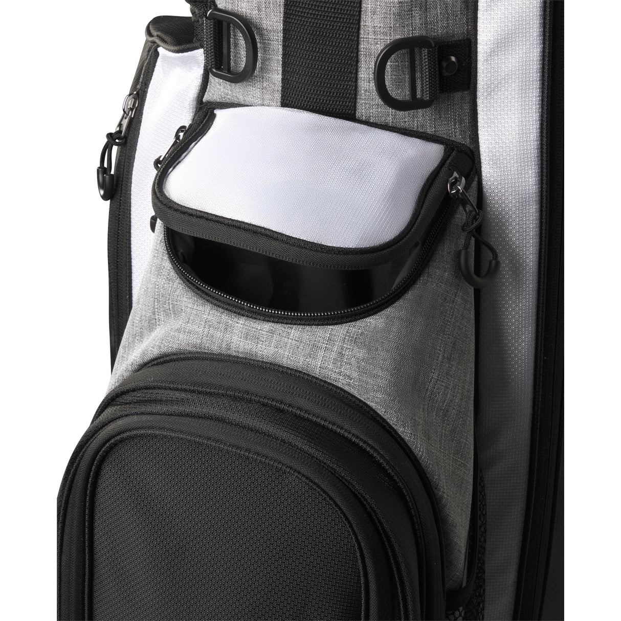 Wilson Feather Standbag, Schwarz / Grau / Weiß - Golflaedchen.de