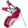 Wilson Staff 2026 Exo LIte Standbag, Rot / Weiß - Golflaedchen.de