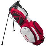 Wilson Staff 2026 Exo LIte Standbag, Rot / Weiß - Golflaedchen.de