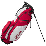 Wilson Staff 2026 Exo LIte Standbag, Rot / Weiß - Golflaedchen.de