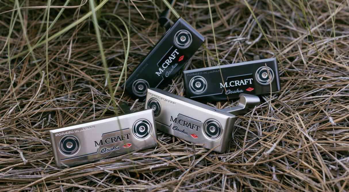 Mizuno M - Craft OSAKA P Putter, Plumber's Neck, Chrome, Rechtshand - Golflaedchen.de