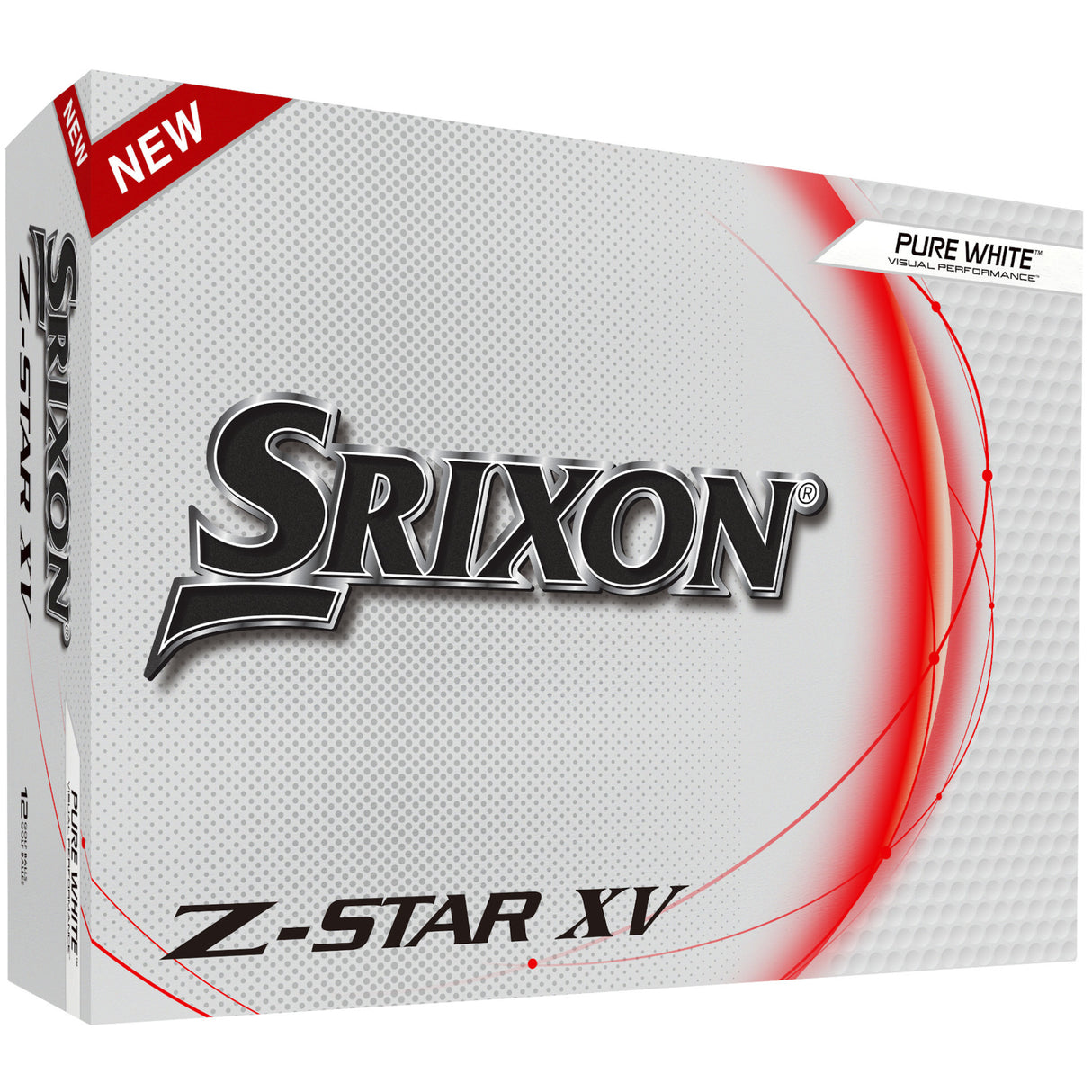 Srixon Z-Star XV Golfbälle, Weiß, 12 Stück - Golflaedchen.de