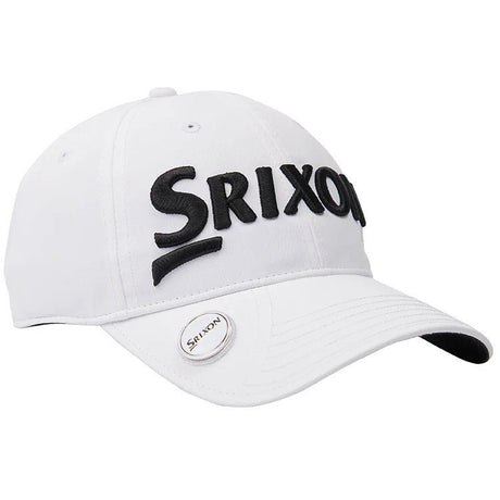 Srixon Ball Marker Cap, Weiß - Golflaedchen.de