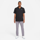 Nike Essential Polo, Schwarz / Weiß - Golflaedchen.de