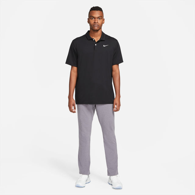 Nike Essential Polo, Schwarz / Weiß - Golflaedchen.de