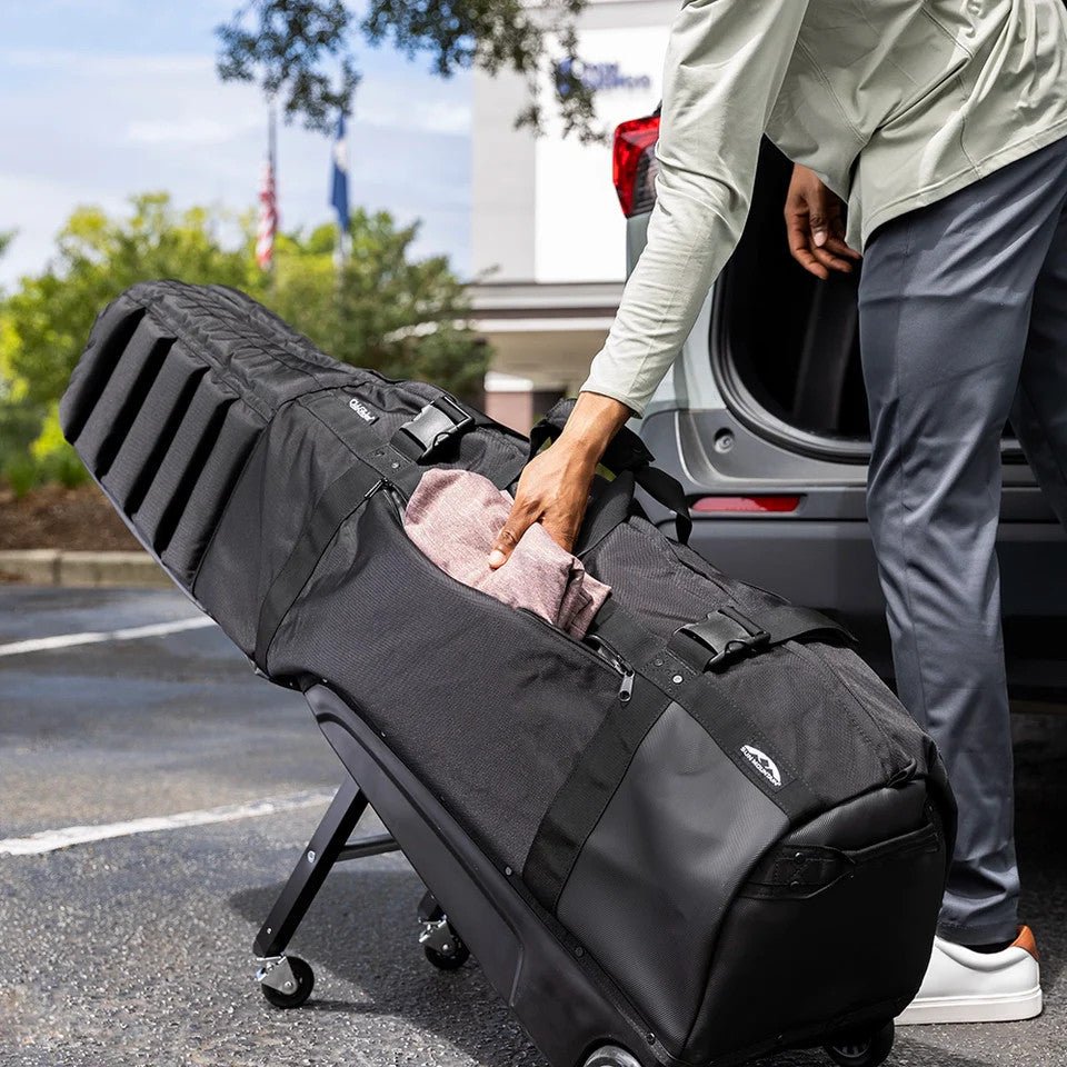 Sun Mountain Club Glider Meridian Travelcover / Golf Reisetasche, Schwarz - Golflaedchen.de
