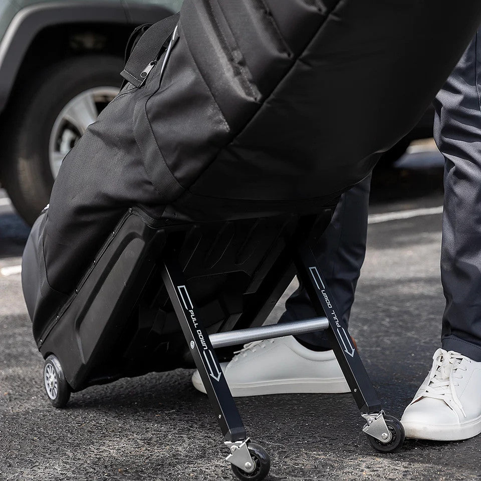 Sun Mountain Club Glider Meridian Travelcover / Golf Reisetasche, Blau / Grau / Schwarz - Golflaedchen.de