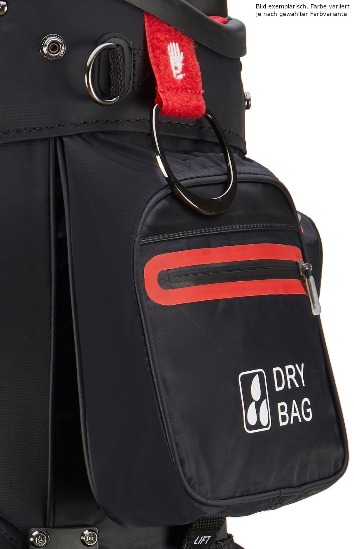 Bennington Select 360° Series Quiet Organizer 9 (QO 9) Waterproof Cartbag, Weiß / Schwarz - Golflaedchen.de