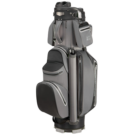 Bennington Select 360° Series Quiet Organizer 9 (QO 9) Waterproof Cartbag, Grau / Schwarz - Golflaedchen.de