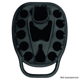 Bennington DRY Quiet Organizer 14 (QO 14) Waterproof Cartbag, Weiß / Schwarz - Golflaedchen.de