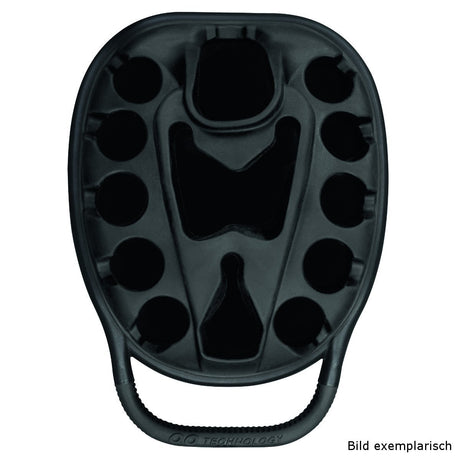 Bennington DRY Quiet Organizer 14 (QO 14) Waterproof Cartbag, Weiß / Schwarz - Golflaedchen.de