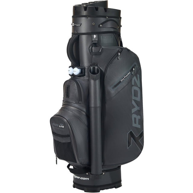 Rydz Gear Lucky Nine Silencer Cartbag, Schwarz - Golflaedchen.de
