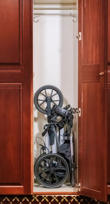 Bag Boy Slimfold 3 - Rad Golftrolley, Schwarz - Golflaedchen.de